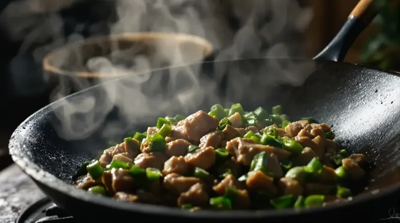 农家小炒肉的家常做法,锅气十足 - 国产高清视频精选