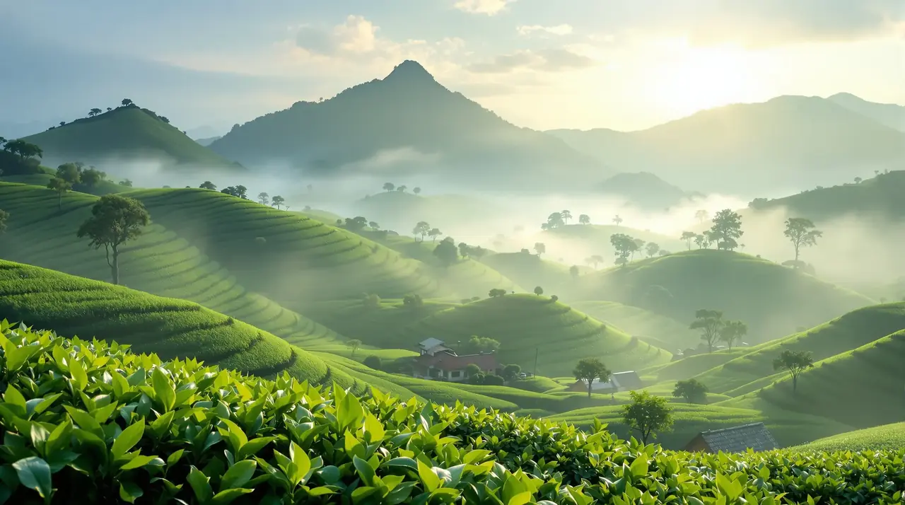 高山茶园采茶记，一叶一芽皆是春 - 国产高清视频