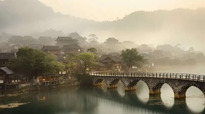 湘西边城慢旅行，沈从文笔下的边城 - 国产高清视频